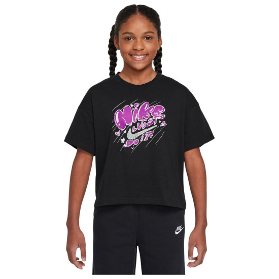 Nike Παιδική κοντομάνικη μπλούζα Sportswear Doodle 2 Tee